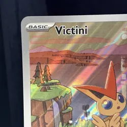 Pokemon TCG Victini SVP 208 Black Star Promo Card & 208 promo jumbo card - Image 3