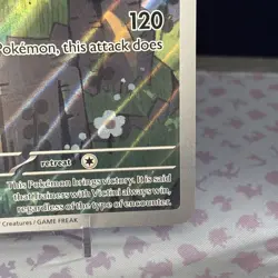 Pokemon TCG Victini SVP 208 Black Star Promo Card & 208 promo jumbo card - Image 5
