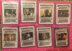 Star Wars Game CCG Lot Huge Collection ALL Rares 241 Cards Top Loaded DECIPHER - Image 1