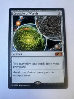 Magic the Gathering- Crucible of Worlds - Core Set 2019 (M19) #2 - Image 2