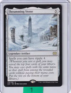 Thrumming Stone * Double Masters 2022 MTG Magic - Image 1