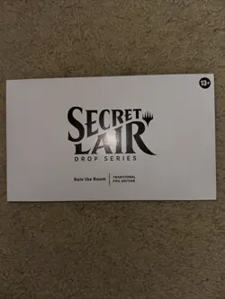 MTG Secret Lair Rule the Room Traditional Foil Edition Sealed - Image 1