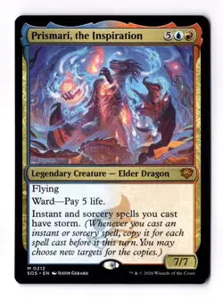 Prismari, the Inspiration 0212 (M) MTG Secrets of Strixhaven (SOS) - Image 1