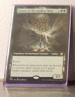 1x Extended Art Arasta of the Endless Web NM x1 -- Theros Beyond Death -- MTG - Image 1