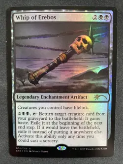 Whip Of Erebos MTG Unique And Miscellaneous Promos Foil - Image 1