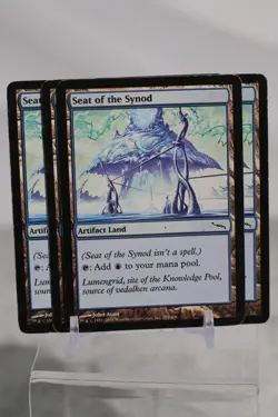 MTG Mirrodin Seat of the Synod x4 Playset HP — Artifact Land Pauper Affinity - Image 1