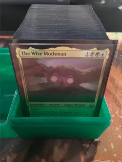 MTG Fallout Mutant Menace Mothman Precon - Opened - Sleeved - Image 1