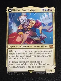 MTG Final Fantasy Kefka, Court Mage 0231 NM Mythic - Image 1