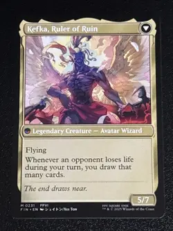 MTG Final Fantasy Kefka, Court Mage 0231 NM Mythic - Image 2