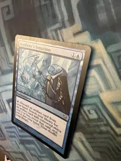 MTG Foil Artificer's Intuition NM-/EX+ Fifth Dawn - Image 4