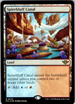 Magic | OTJ | Spirebluff Canal | 270 | NM | Foil - Image 1