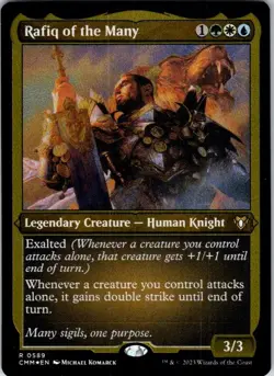 Magic | 2X2 | Rafiq of the Many (Foil Etched) | 534 | NM | Foil - Image 1