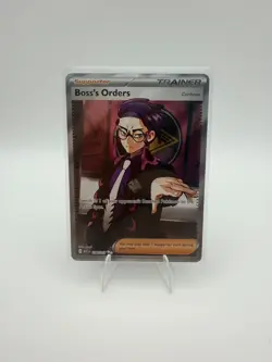 Pokemon TCG: Ascended Heroes Boss's Orders Corbeau 256/217 Full Art Ultra Rare - Image 1