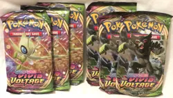Pokemon Pokemon SWSH Vivid Voltage **New & Sealed** Booster 6-Pack Lot - Image 1