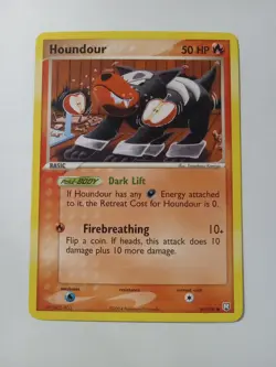 Houndour - 060/109 60/109 Team Rocket Returns Pokemon NM Free Ship!! - Image 1
