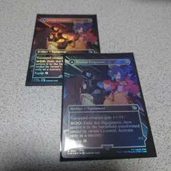 [SC] ya85 Mtg Fin Sealed Jewel English Foil Set Of 2 Borderless Fantasy - Image 1