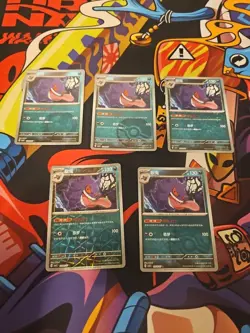 Pokemon TCG Gengar Holo Rare Card Chinese Gem 3 Set - Image 1