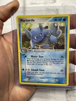 Pokemon Wartortle EX FireRed & LeafGreen 50/112 Regular Uncommon Non Holo LP+ - Image 1