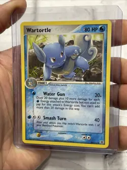 Pokemon Wartortle EX FireRed & LeafGreen 50/112 Regular Uncommon Non Holo LP+ - Image 2