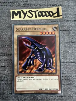 Carte Yu-gi-oh! Scarabee Hercule OP19-FR102 Francais Occasion - Image 1