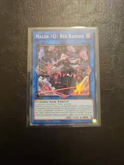 Maliss Q Red Ransom Collectors Rare CRBR-EN018 1st Ed. YuGiOh Crossover Breakers - Image 1