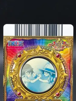 Monkey D. Luffy S033-W Holo Prism OnePy Berry Match Bandai Japanese One Piece LP - Image 5