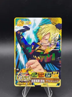 Sanji IC3-09 Holo Prism OnePy Berry Match Bandai Japanese One Piece LP - Image 1