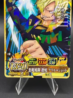 Sanji IC3-09 Holo Prism OnePy Berry Match Bandai Japanese One Piece LP - Image 3