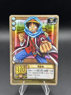 Monkey D. Luffy BA-C01 Holo From TV Animation Bandai Japanese One Piece LP - Image 1
