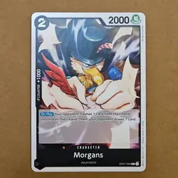 One Piece Morgans (OP07-090/201) OP07 500 Years in the Future NM TCG CCG - Image 1