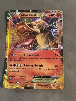 Pokemon TCG Charizard-EX Holo Holo Rare Card Generations 11/83 MP - Image 1