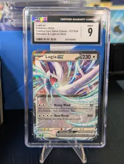 CGC 9 Lugia ex 017/034 Trading Card Game Classic Holo - Image 1