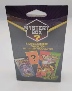 2021 Pokemon MJ Holding Mystery Box 1:4 2 Booster Packs 1 Item 1 Code Card - Image 3