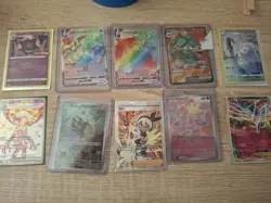 10 Pokemon Card Lot Gengar, Relicanth, Bea, Milcery, Toxtricity - Image 1