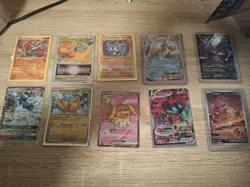 10 Pokemon Card Lot Gengar, Dragonite, Mesprit, Machamp, Palkia - Image 1