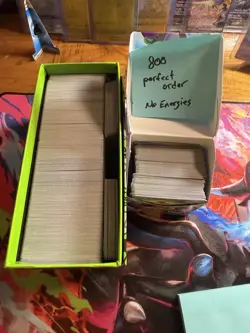Pokemon TCG Perfect Order Bulk Lot Of 800 Cards No Energies Read Description - Image 1