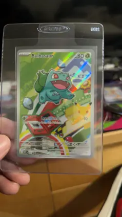 Pokemon Bulbasaur Basic Holo 80 HP 10 Attack English TCG Card - Image 1