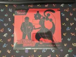 Destined Rivals Elite Trainer Box Pokemon Center ETB New And Sealed - Image 1