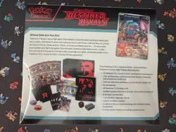 Destined Rivals Elite Trainer Box Pokemon Center ETB New And Sealed - Image 4