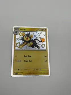 Luxio 136/091 - Pokemon TCG - Paldean Fates Shiny Rare Holo - M/NM - Image 2