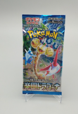 NEW 1PACK Paradise Dragona Japanese Pokemon Cards Scarlet & Violet Sealed - Image 1