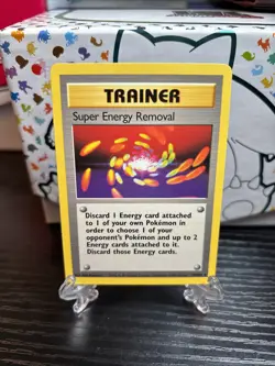 Pokemon Super Energy Removal 79/102 Base Set Unlimited Rare NM - Image 1
