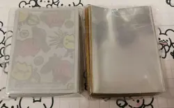 Complete Mystery Box Set Deck Shields Pokemon Card Sleeves 4 Designs - Image 3