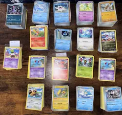 Huge Pokemon Card Lot ~1500+ Cards MANY Holos & Rares Unsorted Collection - Image 5