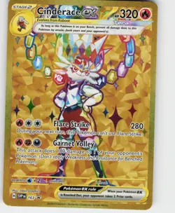 Cinderace ex - 163 SV: Scarlet & Violet Promo Cards Promo - Image 1
