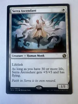 Magic The Gathering- Serra Ascendant - Iconic Masters (IMA) #5 - Image 2