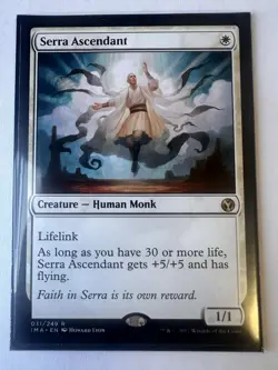 Magic The Gathering- Serra Ascendant - Iconic Masters (IMA) #5 - Image 4