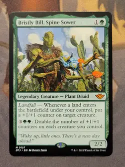 1x Bristly Bill, Spine Sower - Promo Pack: Outlaws of Thunder Junction Mythic... - Image 1