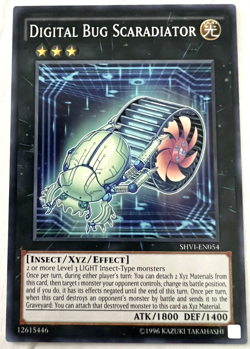 YuGiOh! - Digital Bug Scaradiator - SHVI-EN054 - Unlimited - Common - Image 1