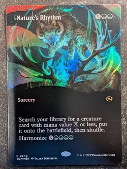 Nature's Rhythm - Foil Borderless - Tarkir Dragonstorm (MTG) - Image 1